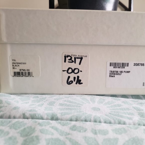 YSL PLATFORM BLACK SIZE 6½ - Picture 3 of 6